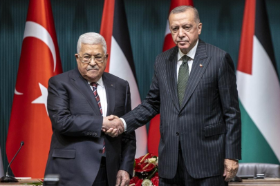 Cumhurbaşkanı Erdoğan, Filistin Devlet Başkanı Abbas ile görüştü