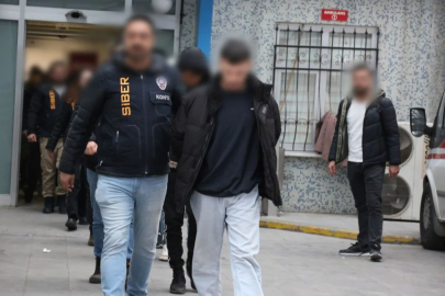 Konya merkezli dolandırıcılık operasyonunda 7 zanlı tutuklandı