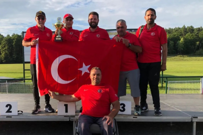 Milli para atıcı Muaz Erdem Madran, Çekya'da altın madalya kazandı