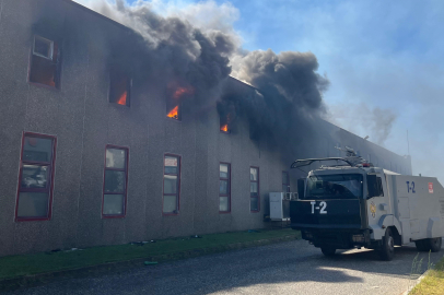 Tekirdağ Çorlu’da tekstil fabrikası ve seramik deposunda yangın