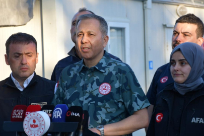 Bakan Yerlikaya: Acil harcamalar için 20 milyon lira kaynak aktardık