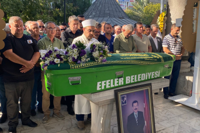 Aydın'da AYESOB eski başkanlarından Akşit son yolculuğuna uğurlandı