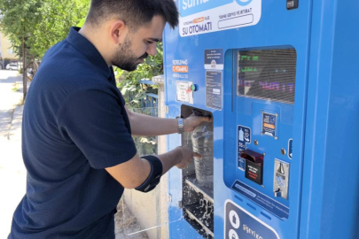 Bursa'da genç girişimci, kaliteli suyu ucuza satıyor