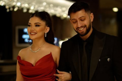 Ünlü şarkıcı Burak Bulut ve Eda Sakız evlendi! Geline servet değerinde altın takıldı...