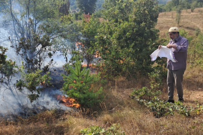 Bilecik'te yangına hızlı müdahale felaketi önledi