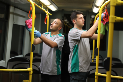 Bursa Büyükşehir’den ulaşımda hijyen seferberliği