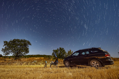 Bursa'da gökyüzünde meteor şöleni