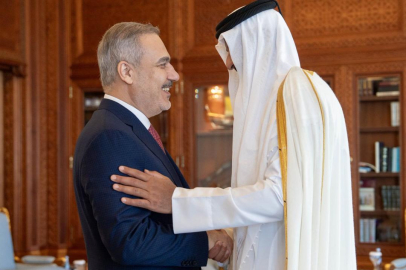 Dışişleri Bakanı Fidan, Katar Emiri Şeyh Temim tarafından kabul edildi