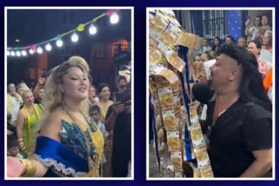 Kobra Murat'ın kızı sözlendi; Euro şemsiyesi, damadın her yanına yapıştırılan 200 TL'ler ve dahası...