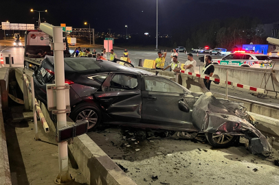 Kocaeli Kuzey Marmara Otoyolu'nda gişelerde feci kaza: Üst düzey yönetici hayatını kaybetti