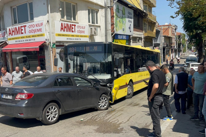Bursa'da feci kaza! Otobüs otomobil ile çarpıştı: Çok sayıda yaralı var...