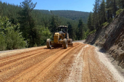 Bursa'da dağ ilçelerinin yollarına Büyükşehir imzası