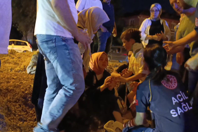 Bursa'da motosiklet kazasında ağır yaralandı! Arkasındaki çocuk...