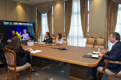 Cevdet Yılmaz Gönüllüler Koalisyonu Liderler Toplantısı'na katıldı