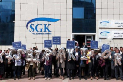 Bursa'da SGK çalışanları iş bıraktı!