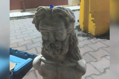 Bursa'da tarihi eser operasyonu! 2 heykel ele geçirildi...