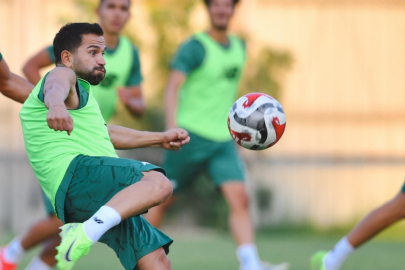 Bursasporlu futbolcular hazır!