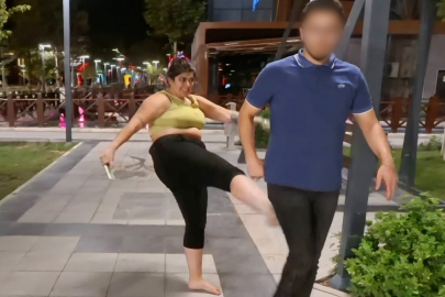 Aksaray'da "tecavüz ediyorlar" diye çığlık attı, yardıma gelenleri darbetti