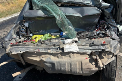 Çorum’da 5 araç birbirine girdi: 10 yaralı