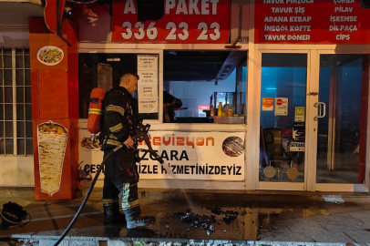Kayseri'deki ocaktaki köz iş yerinde yangın çıkardı