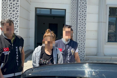 Kocaeli'de 84 suç kaydı bulunan kadın, 500 bin TL’lik vurgunda yakalandı