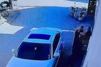 Konya'da kadınların saç baş sokak kavgası kamerada