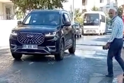 Tekirdağ'da patlayan borudan sular dereye aktı, vatandaşlar tepki gösterdi