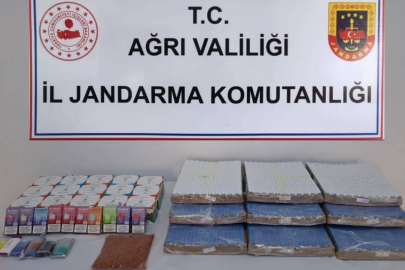 Ağrı’da binlerce kaçak botoks ve vücut geliştirme ilacı ele geçirildi