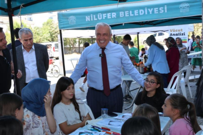 Bursa Nilüfer Belediye Başkanı Şadi Özdemir Doğanköy’deki yaz etkinliklerine katıldı