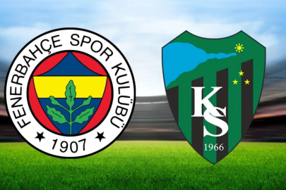 Fenerbahçe yarın Kocaelispor'u ağırlayacak
