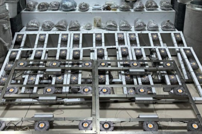 Gaziantep’te 32 kilo skunk ele geçirildi