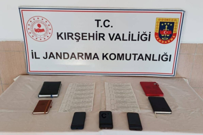 Kırşehir’de tefecilik yapanlar yakalandı