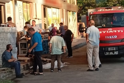 Rize’de yük asansörüne sıkışan şahıs hayatını kaybetti