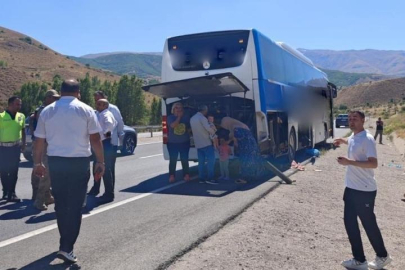 Yolcu otobüsünün dinlenme kabininden yola savrulan ikinci şoför hayatını kaybetti!