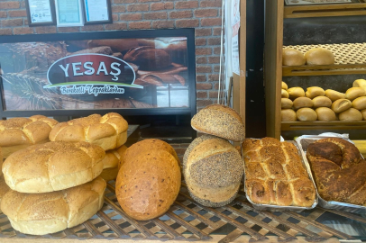 Bursa Yenişehir’de domatesli ekmek üretildi