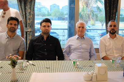 Mustafa Bozbey, Bursasporlu futbolcularla konuştu!