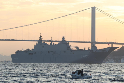 Türkiye'nin gururu TCG Anadolu 'Zafer Yolculuğu'na çıktı