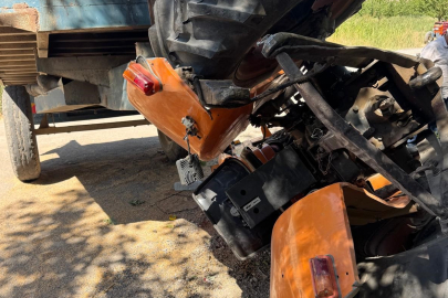 Malatya'da traktör kazası: 2 yaralı