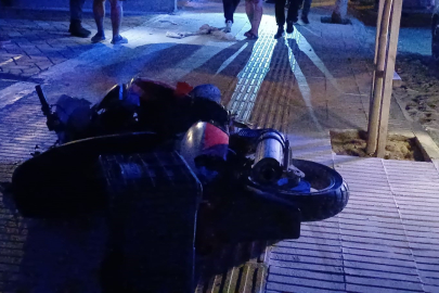 Çorum'da polisin "dur" ihtarına uymayan sürücü kaçarken kaza yaptı