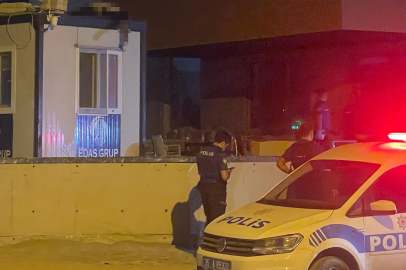 İzmir'de inşaatta korku dolu anlar: Konteynerin üstünde ceset bulundu