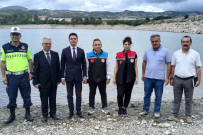 Amasya Uluköy Barajı’na 25 bin aynalı sazan bırakıldı