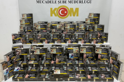 Samsun'da 41 bin 400 adet makaron ele geçirildi