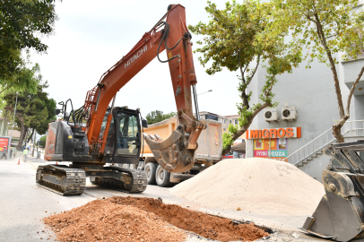 Bursa Caddesi’nde altyapı çalışmaları başladı