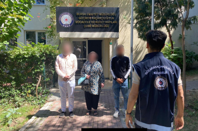 Bursa'da 3 düzensiz göçmen yakalandı