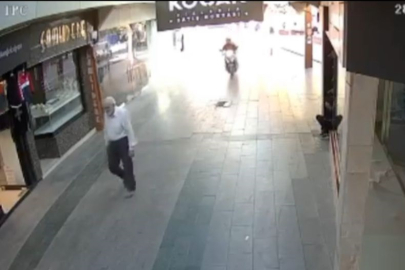 Bursa'da akılalmaz kaza! Rögara takılan tekeri...