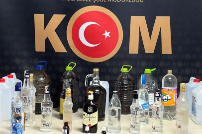 Kastamonu’da 58 litre sahte alkol ele geçirildi