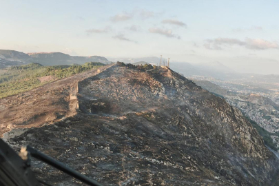 Hatay'da dün çıkan orman yangını kontrol altına alındı