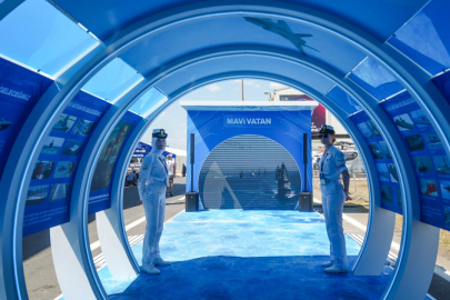 'Mavi Vatan Zaman Tüneli' katılımcıları tarihsel bir yolculuğa çıkarıyor