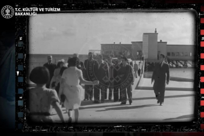 Atatürk'ün hiç gün yüzüne çıkmamış görüntüleri: Bakan Ersoy paylaştı