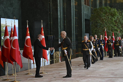 Cumhurbaşkanı Erdoğan, 30 Ağustos tebriklerini kabul etti